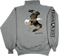 Flying Bald Eagle Half-Zip Sweatshirt